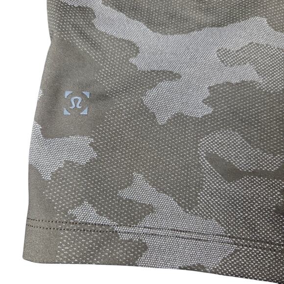 Lululemon Shorts Mens Small Green Camo T.H.E. Short 9" Inseam Linerless Athletic - Picture 3 of 11